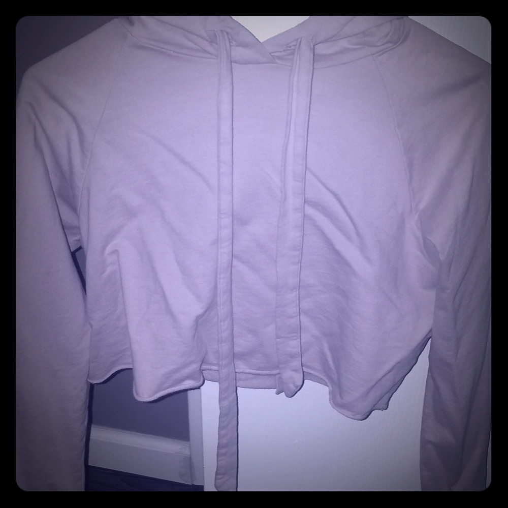 Cropped hoodie